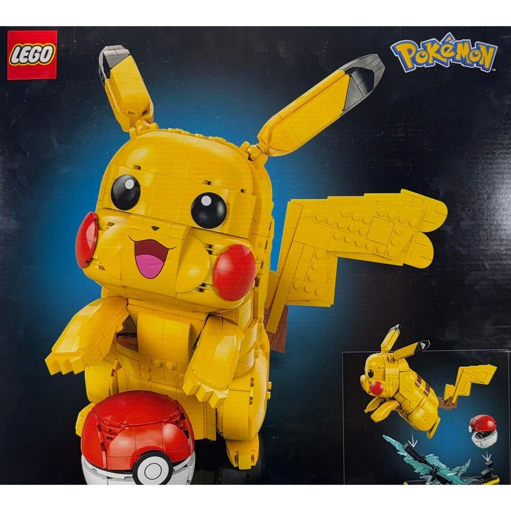 LEGO Pokemon Pikachu and Poke Ball Building Set 72152 Adult 2050 Pcs New - Picture 7 of 8